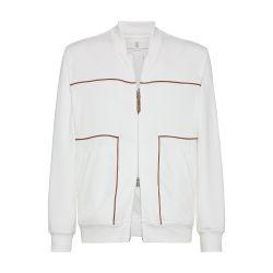 Cotton french terry sweatshirt by BRUNELLO CUCINELLI