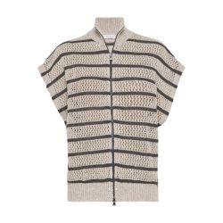 Dazzling Net cardigan by BRUNELLO CUCINELLI
