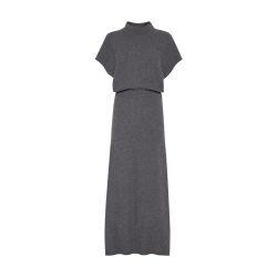 Diagonal knit dress by BRUNELLO CUCINELLI