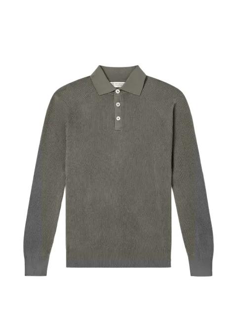 English rib polo shirt by BRUNELLO CUCINELLI