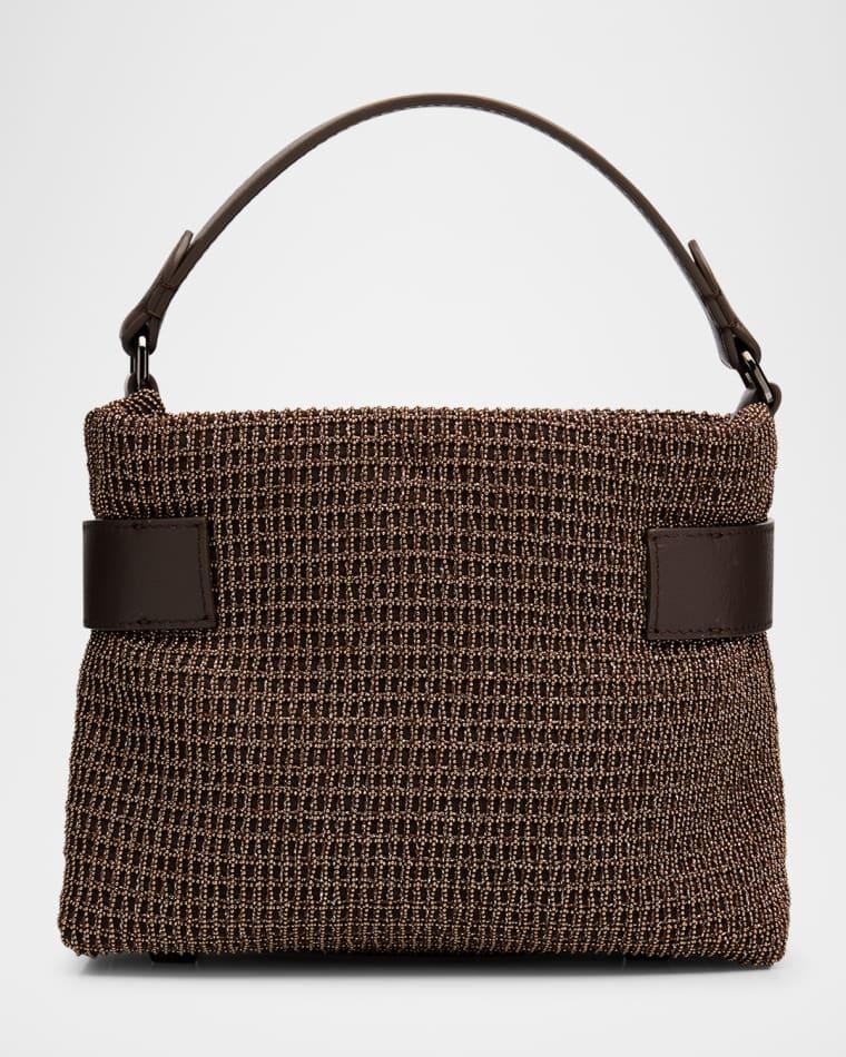 Essence 3D Monili Top Handle Bag by BRUNELLO CUCINELLI