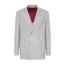 Flannel blazer by BRUNELLO CUCINELLI