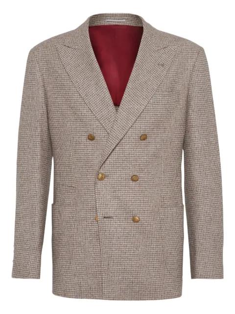 Flannel blazer by BRUNELLO CUCINELLI