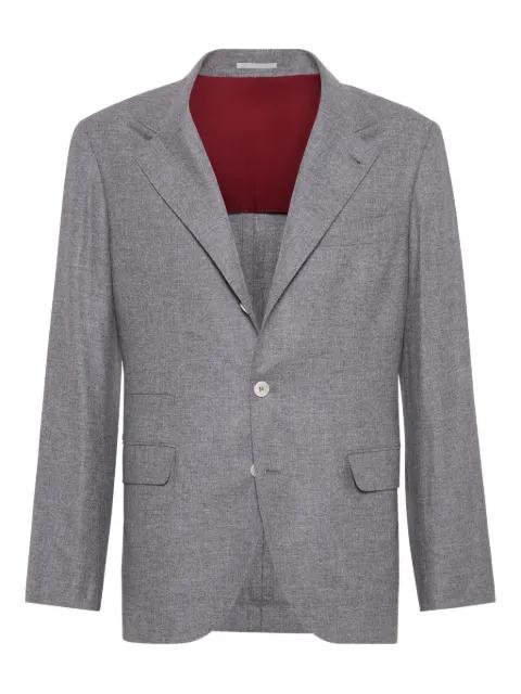 Flannel blazer by BRUNELLO CUCINELLI