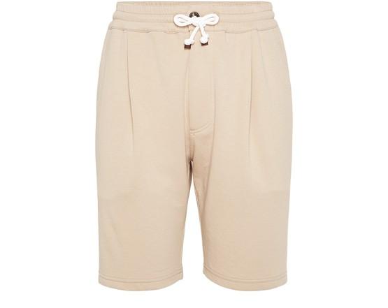 French terry Bermuda shorts by BRUNELLO CUCINELLI