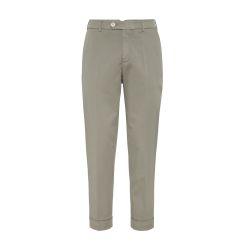 Gabardine garment dyed trousers by BRUNELLO CUCINELLI