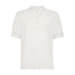 Henley collar t-shirt by BRUNELLO CUCINELLI