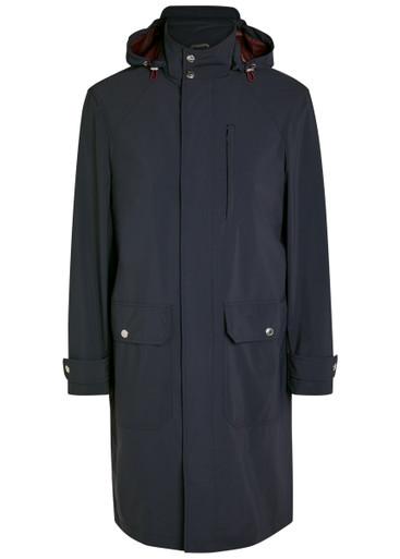 Hooded stretch-nylon jacket by BRUNELLO CUCINELLI