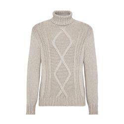 Irish Cable sweater by BRUNELLO CUCINELLI