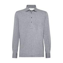 Jersey polo shirt by BRUNELLO CUCINELLI