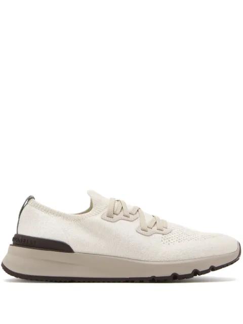 Knit Runners sneakers by BRUNELLO CUCINELLI