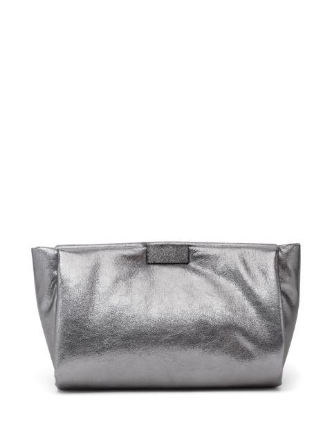 Lamé calfskin clutch bag by BRUNELLO CUCINELLI