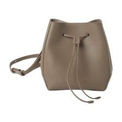 Leather bucket bag by BRUNELLO CUCINELLI