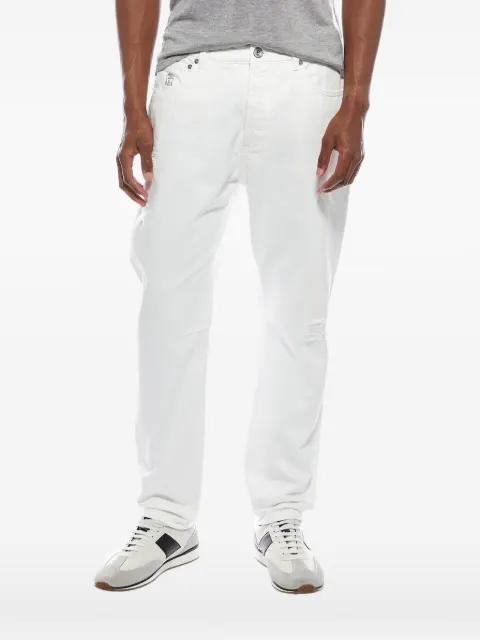 Leisure Fit distressed jeans by BRUNELLO CUCINELLI