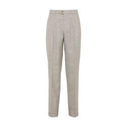 Leisure fit trousers with double pleats by BRUNELLO CUCINELLI
