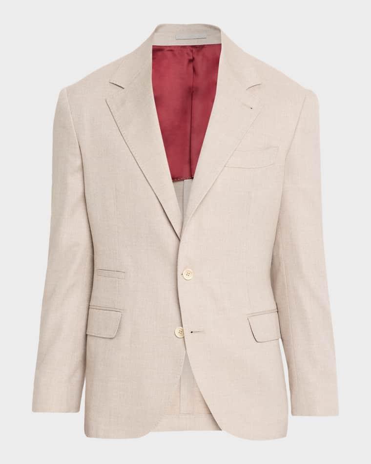 Linen Suit Jacket by BRUNELLO CUCINELLI