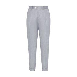 Linen denim trousers by BRUNELLO CUCINELLI