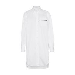 Long shirt with monili by BRUNELLO CUCINELLI