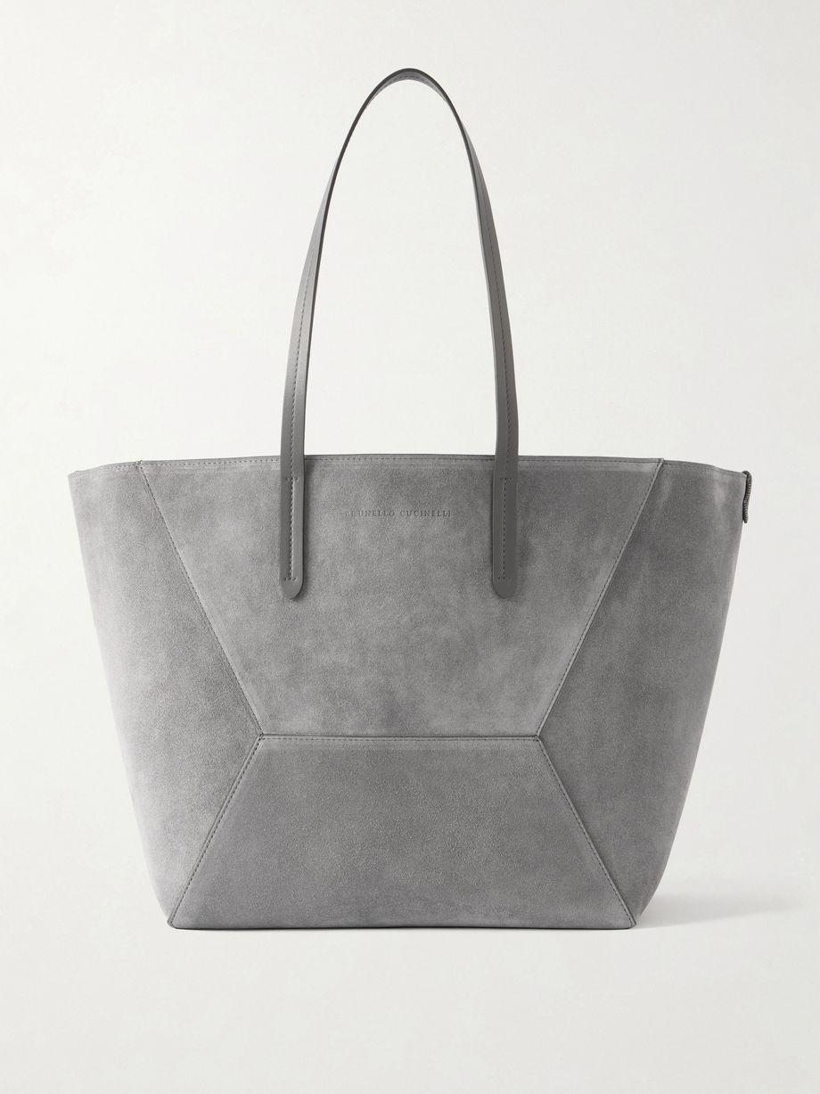 Maxi suede tote by BRUNELLO CUCINELLI