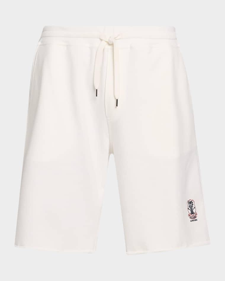 Men's Cotton-Blend Drawstring Bermuda Shorts by BRUNELLO CUCINELLI