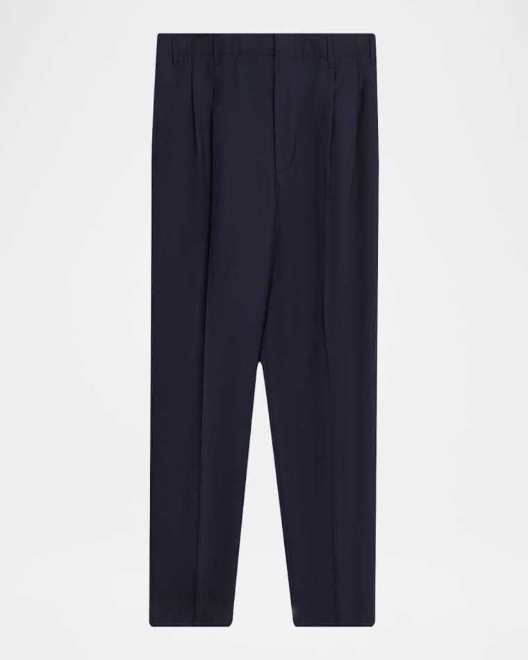 Men's Virgin Wool Trousers by BRUNELLO CUCINELLI