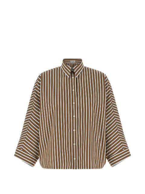 Monile striped-pattern shirt by BRUNELLO CUCINELLI
