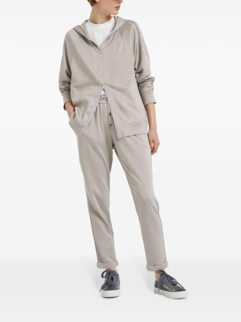 Monili-chain detail T-shirt by BRUNELLO CUCINELLI
