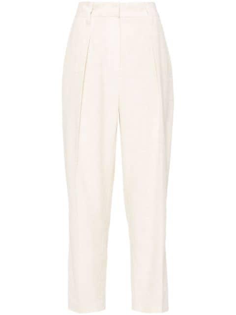 Monili-detail trousers by BRUNELLO CUCINELLI