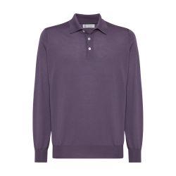 Polo-style sweater by BRUNELLO CUCINELLI