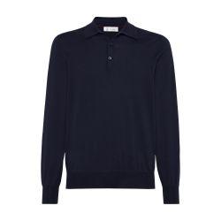 Polo-style sweater by BRUNELLO CUCINELLI