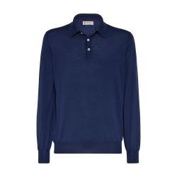 Polo-style sweater by BRUNELLO CUCINELLI