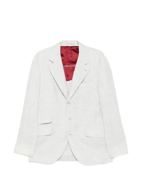 Prince of Wales-check suit by BRUNELLO CUCINELLI