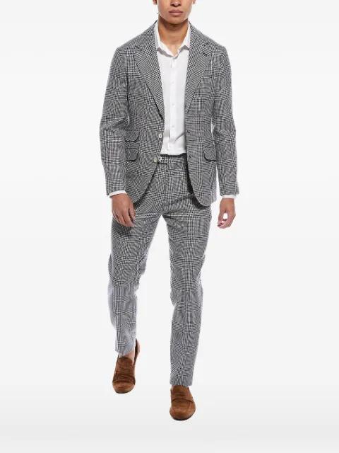 Prince of Wales check tailored suit by BRUNELLO CUCINELLI