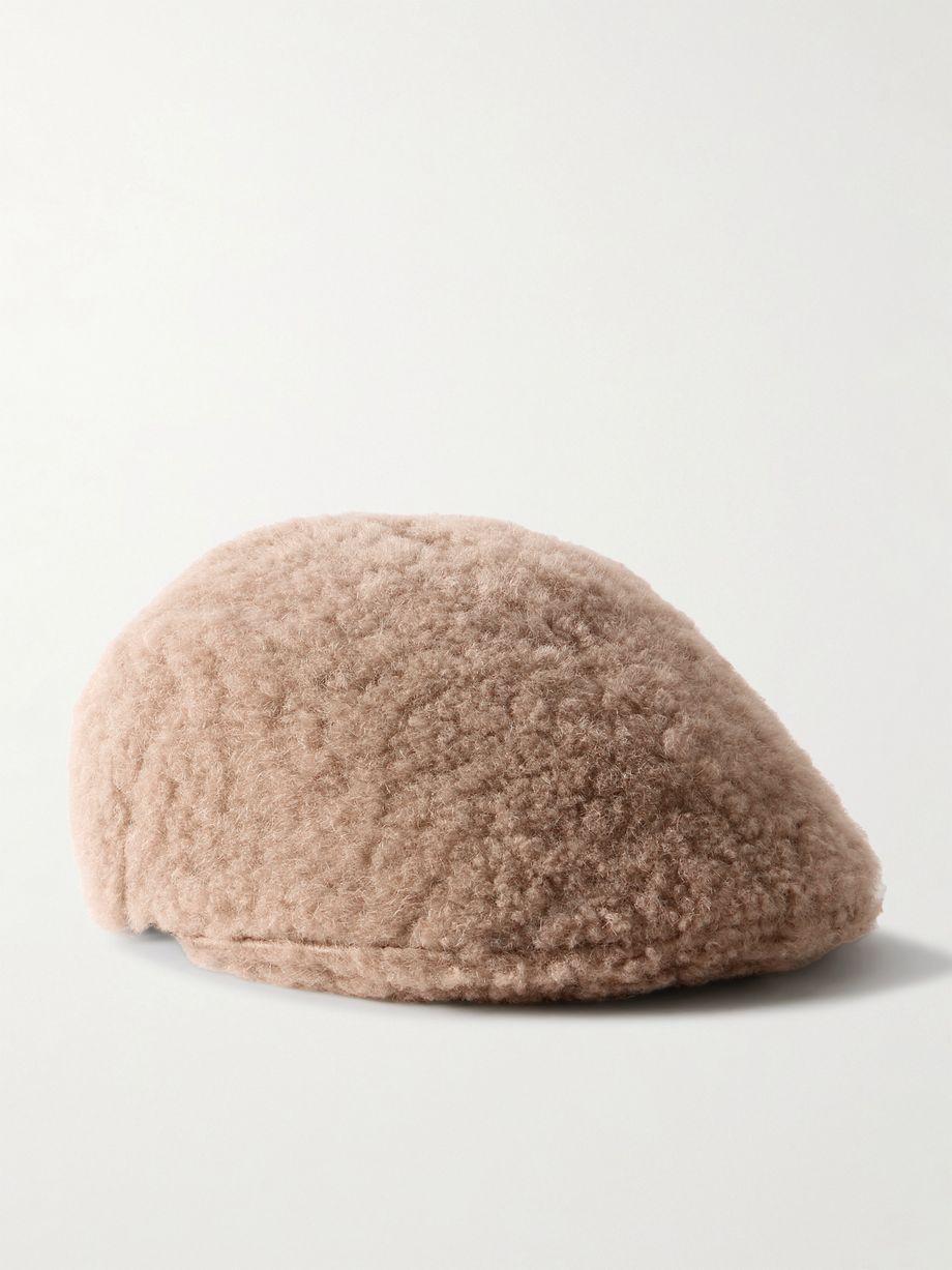 Shearling flat cap by BRUNELLO CUCINELLI