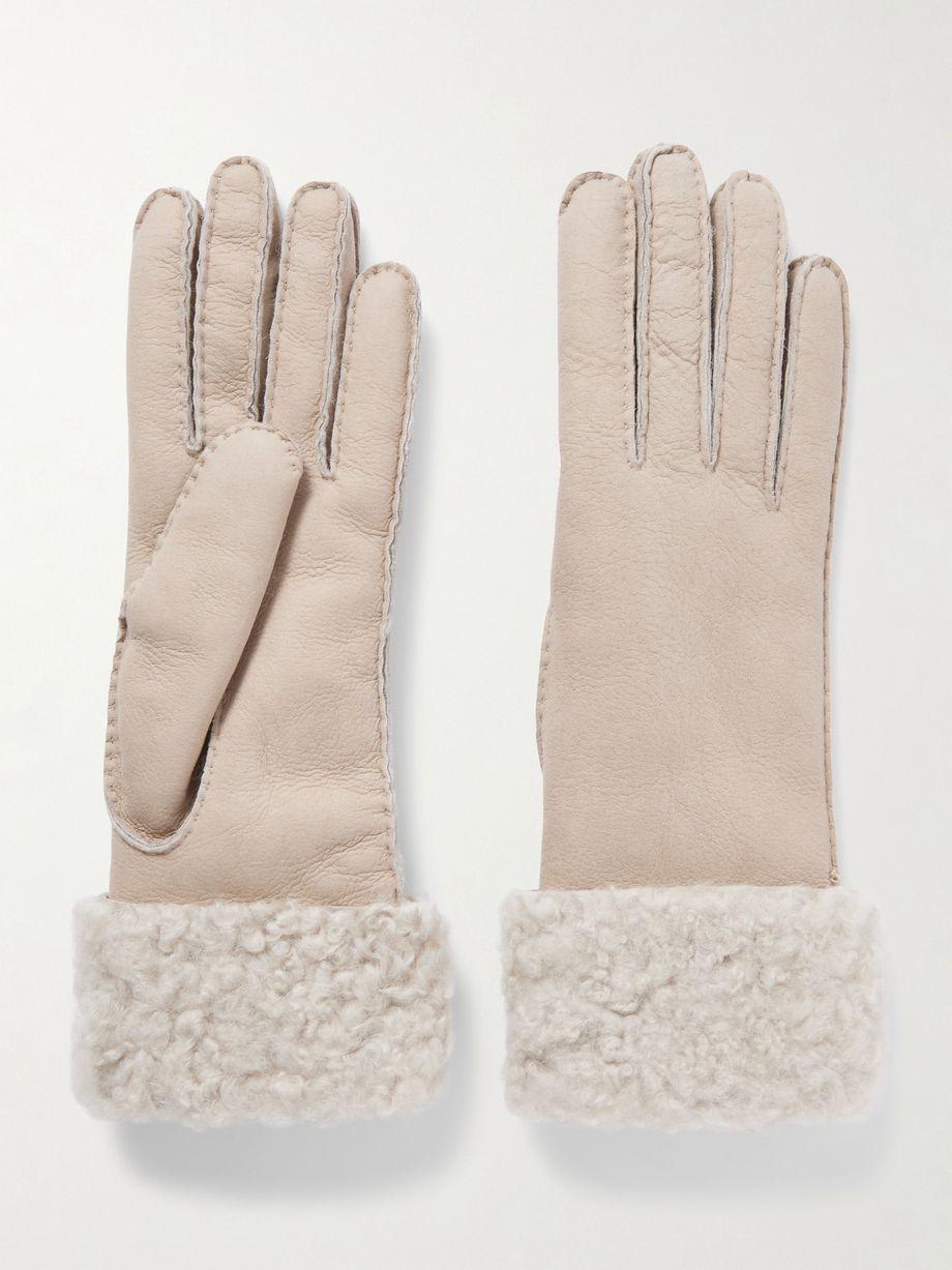 Shearling gloves by BRUNELLO CUCINELLI