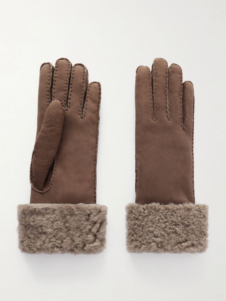 Shearling gloves by BRUNELLO CUCINELLI