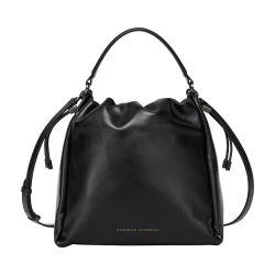 Soft leather bucket bag by BRUNELLO CUCINELLI