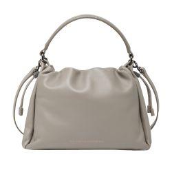 Soft leather pouch bag by BRUNELLO CUCINELLI