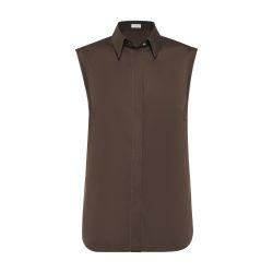 Stretch poplin shirt by BRUNELLO CUCINELLI