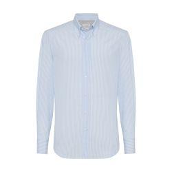 Striped cotton shirt by BRUNELLO CUCINELLI