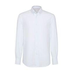 Striped poplin shirt by BRUNELLO CUCINELLI
