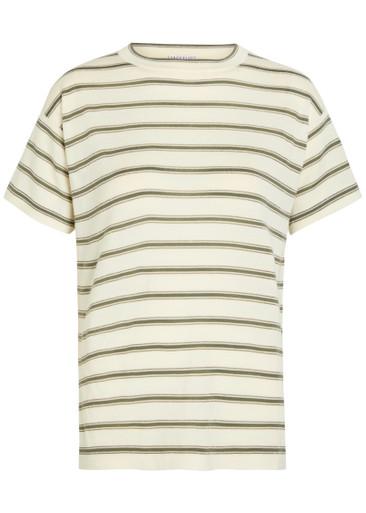 Striped wool and cashmere-blend top by BRUNELLO CUCINELLI