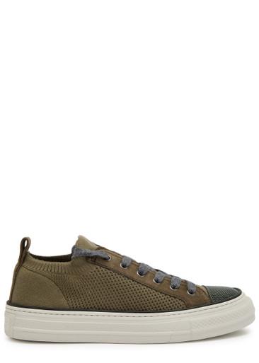 Stud knit sneakers by BRUNELLO CUCINELLI
