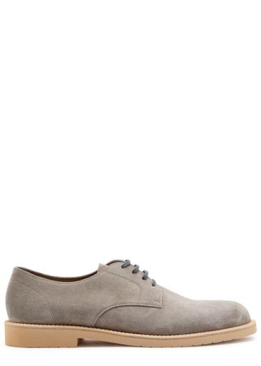 Suede Derby shoes by BRUNELLO CUCINELLI