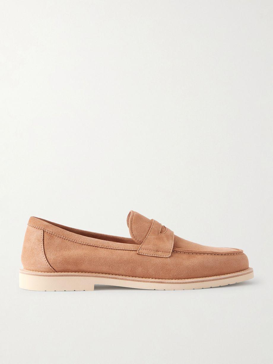 Suede Penny Loafers by BRUNELLO CUCINELLI