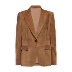 Suede blazer by BRUNELLO CUCINELLI