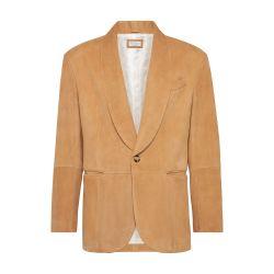 Suede blazer by BRUNELLO CUCINELLI