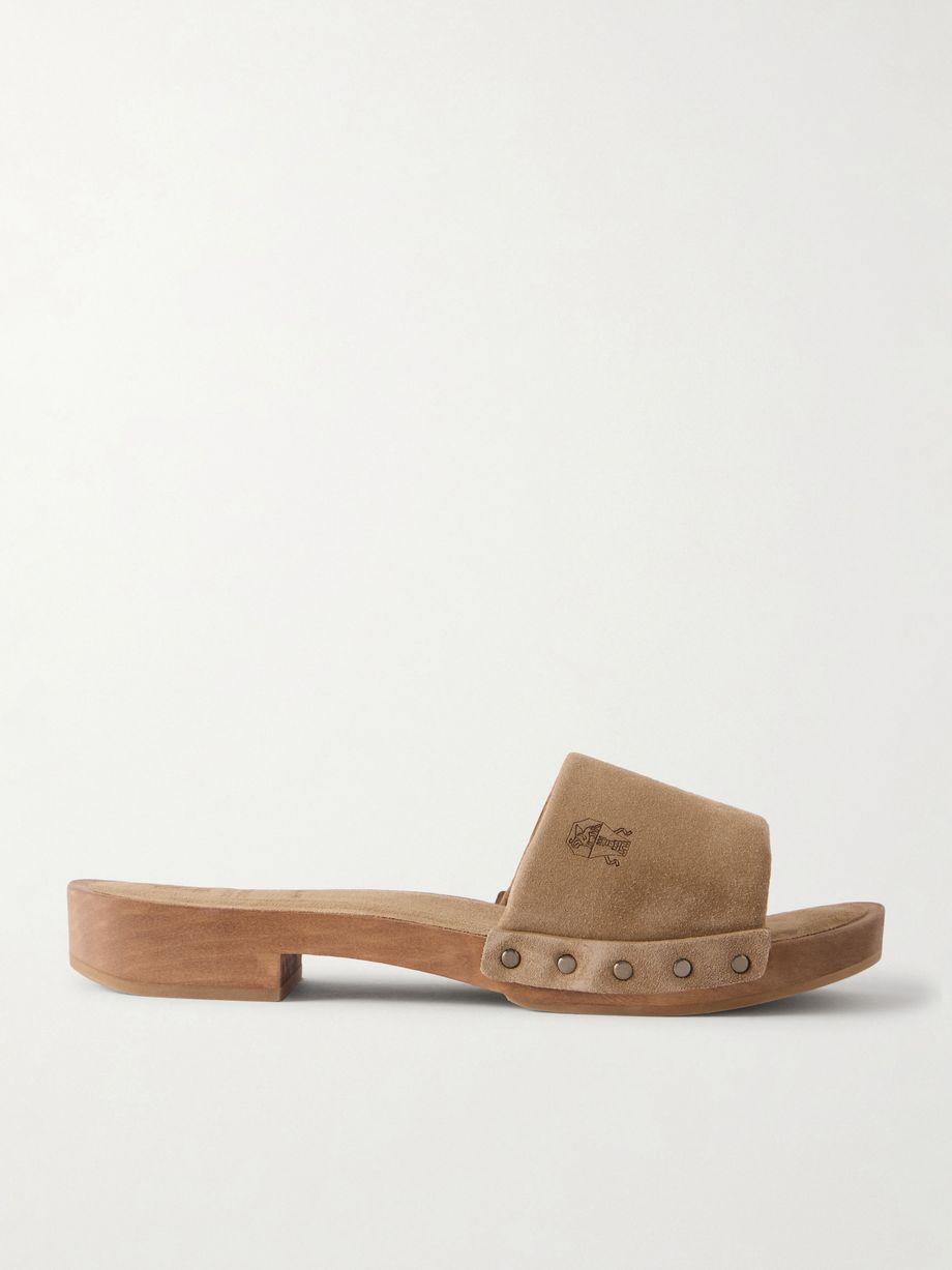 Suede clogs by BRUNELLO CUCINELLI