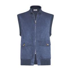 Suede vest by BRUNELLO CUCINELLI
