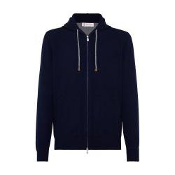 Sweatshirt-style cardigan by BRUNELLO CUCINELLI